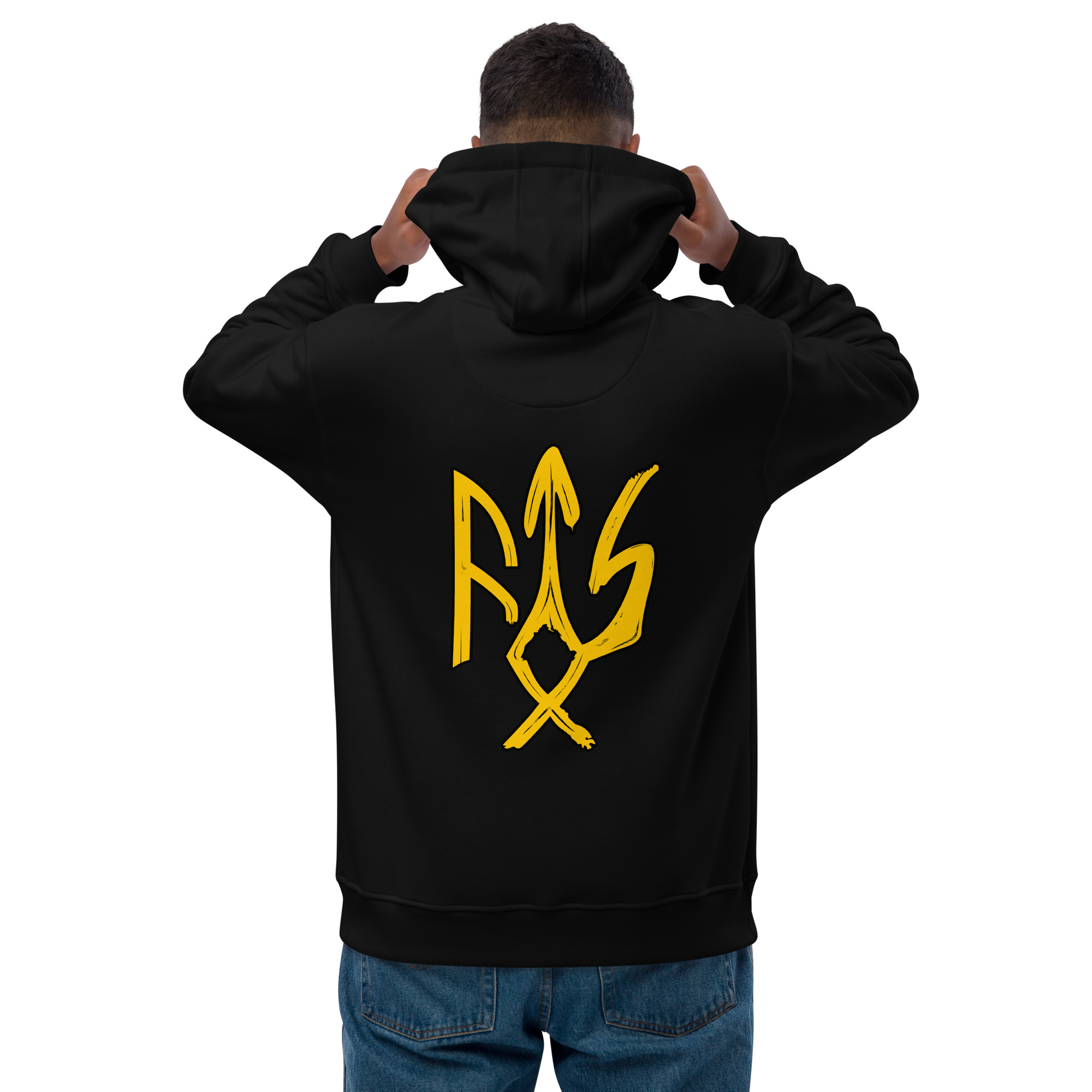 Hoody Trident in the form of runes